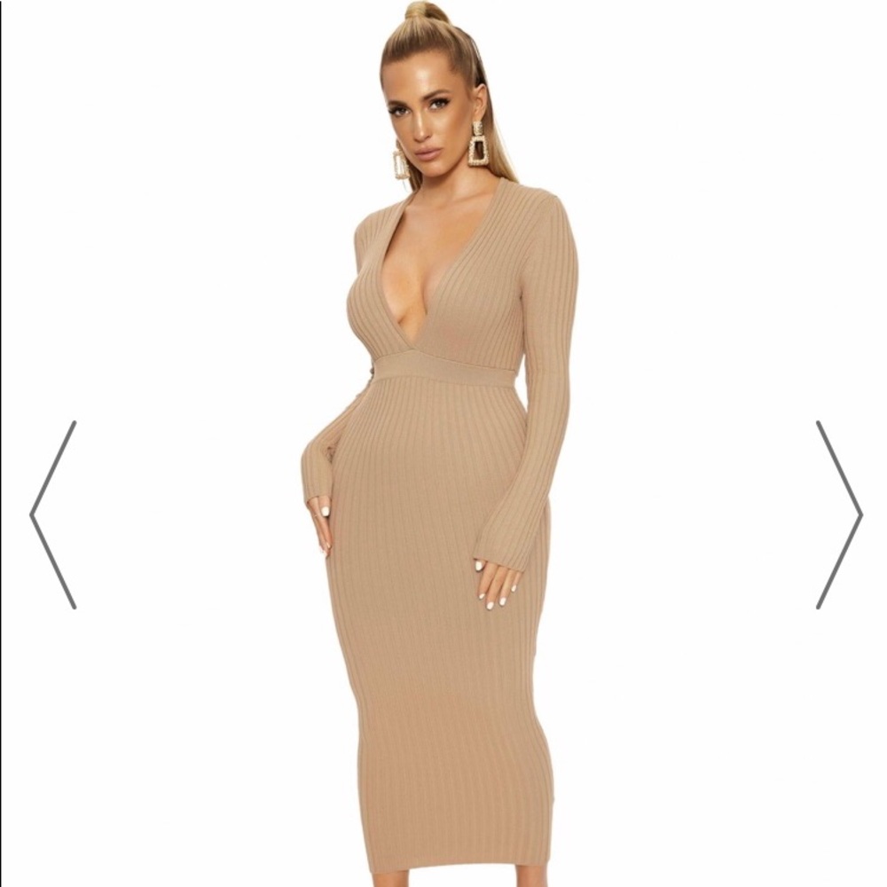 THE RIBBED HOURGLASS DRESS